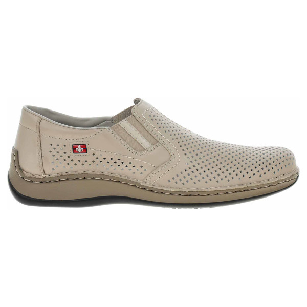 detail Pánské mokasiny Rieker 05297-60 beige