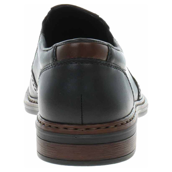 detail Pánské mokasiny Rieker 17659-00 schwarz