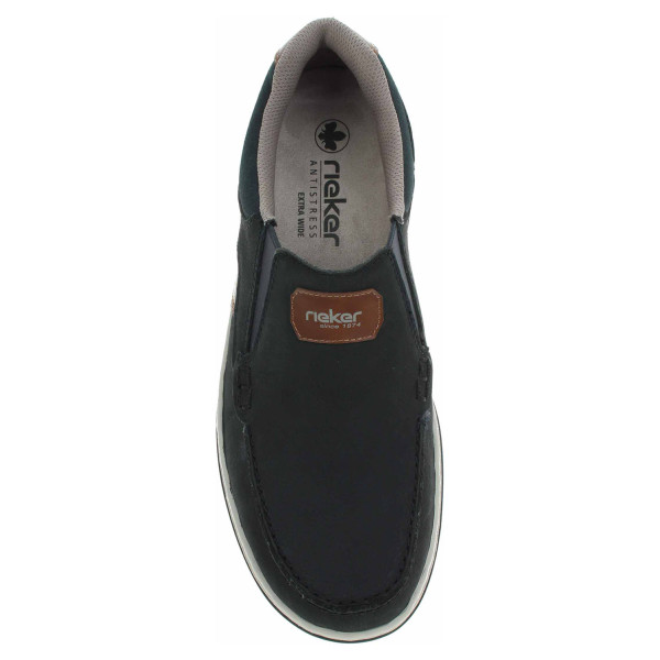 detail Pánské mokasiny Rieker 17368-14 blau