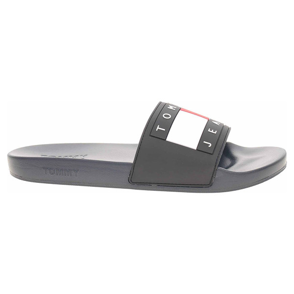 detail Pánské plážové pantofle Tommy Hilfiger EM0EM00689 C87 twilight navy
