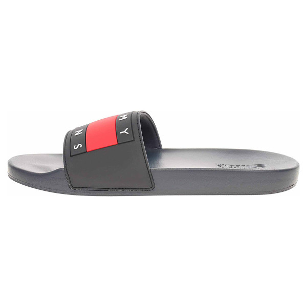 detail Pánské plážové pantofle Tommy Hilfiger EM0EM00689 C87 twilight navy