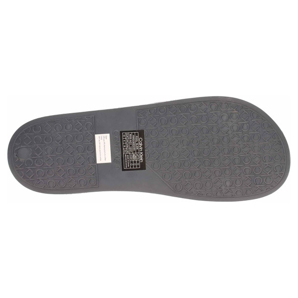 detail Pánské plážové pantofle Calvin Klein HM0HM00455 DW4 Calvin navy