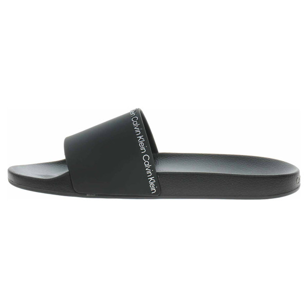 detail Pánské plážové pantofle Calvin Klein HM0HM00981 Ck Black