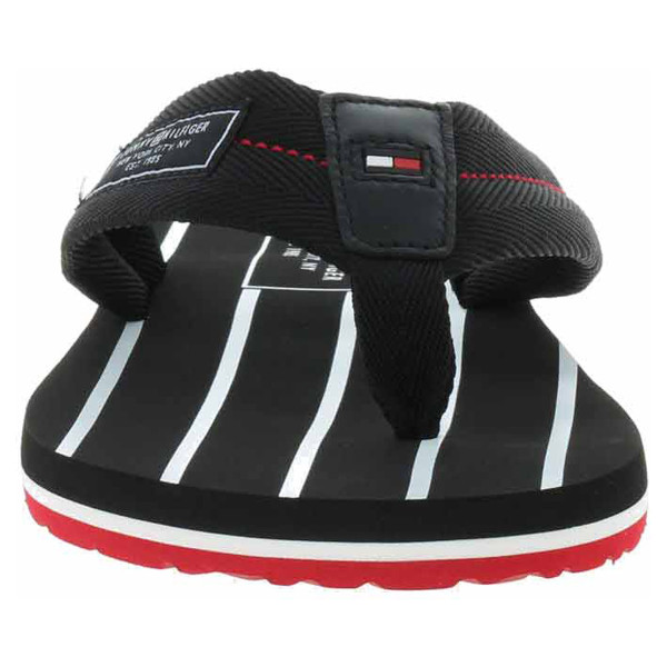 detail Pánské plážové pantofle Tommy Hilfiger FM0FM04470 BDS Black