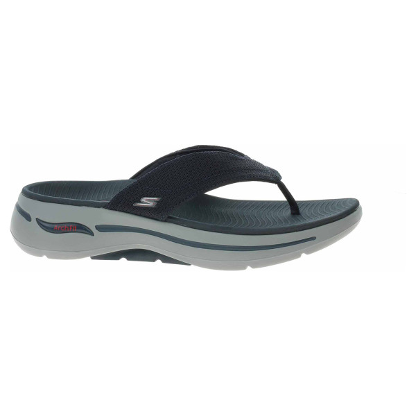 detail Skechers Go Walk Arch Fit Sandal navy-red