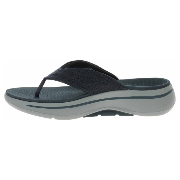 detail Skechers Go Walk Arch Fit Sandal navy-red