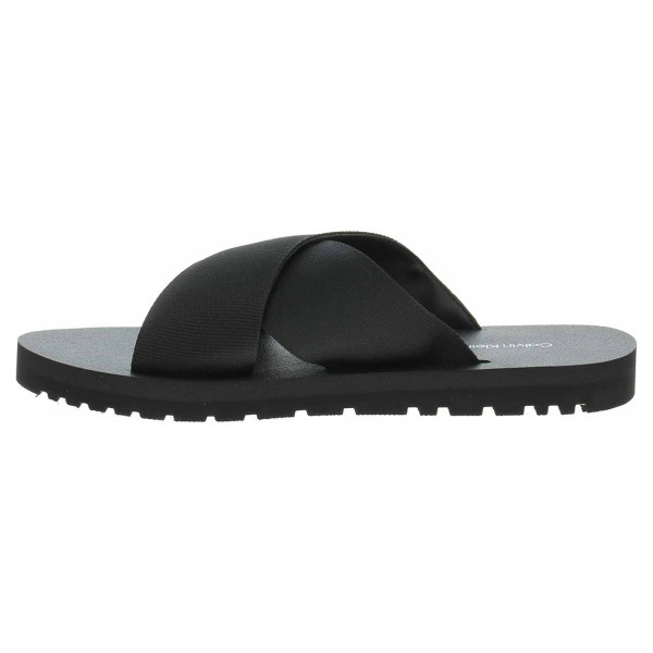 detail Pánské pantofle Calvin Klein YM0YM00942 Triple Black