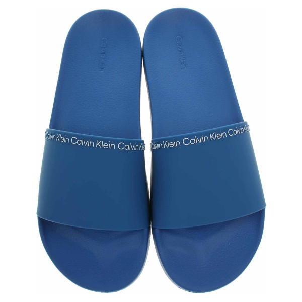 detail Pánské plážové pantofle Calvin Klein HM0HM00981 C41 Delta Blue
