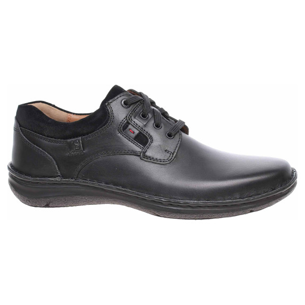 Pánské polobotky Josef Seibel 43390 946600 schwarz