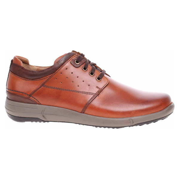 Pánské polobotky Josef Seibel 25313 860371 cognac-kombi