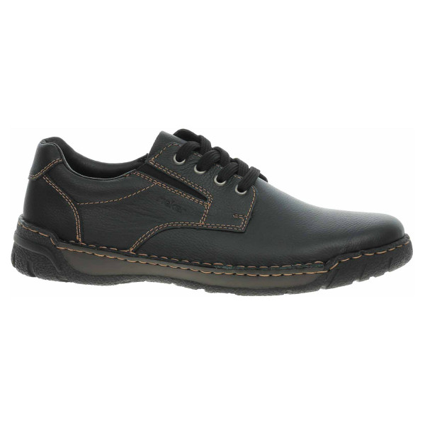 detail Pánské polobotky Rieker B0306-00 schwarz