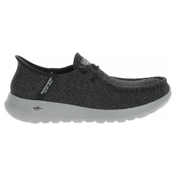 detail Skechers Slip-ins: GO WALK Max - Halcyon black-grey