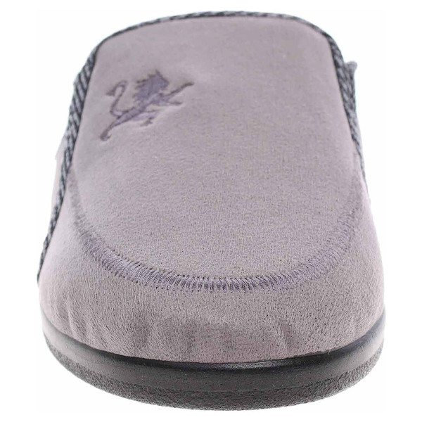 detail Pánské domácí pantofle Rogallo 4120-014 šedá