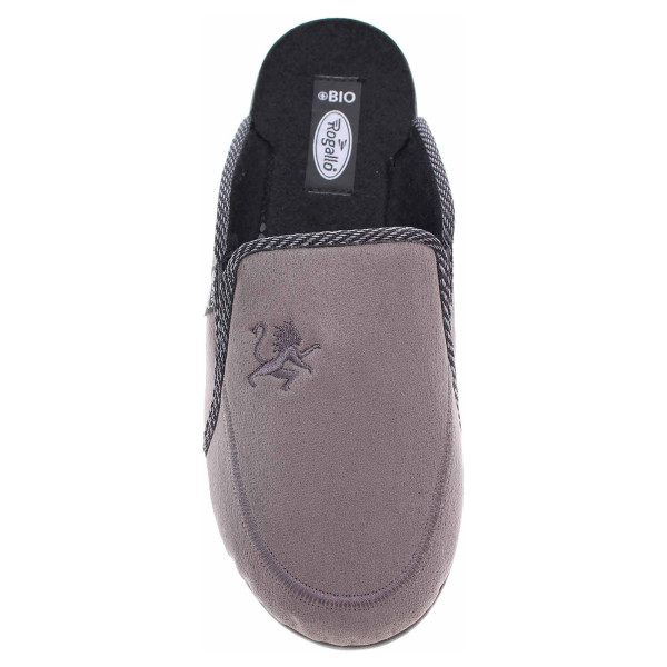 detail Pánské domácí pantofle Rogallo 4120-014 šedá