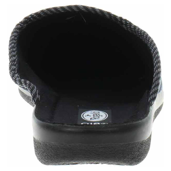 detail Pánské domácí pantofle Rogallo 4110-013 modrá