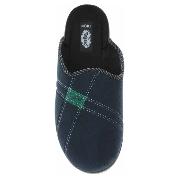 detail Pánské domácí pantofle Rogallo 4110-013 modrá