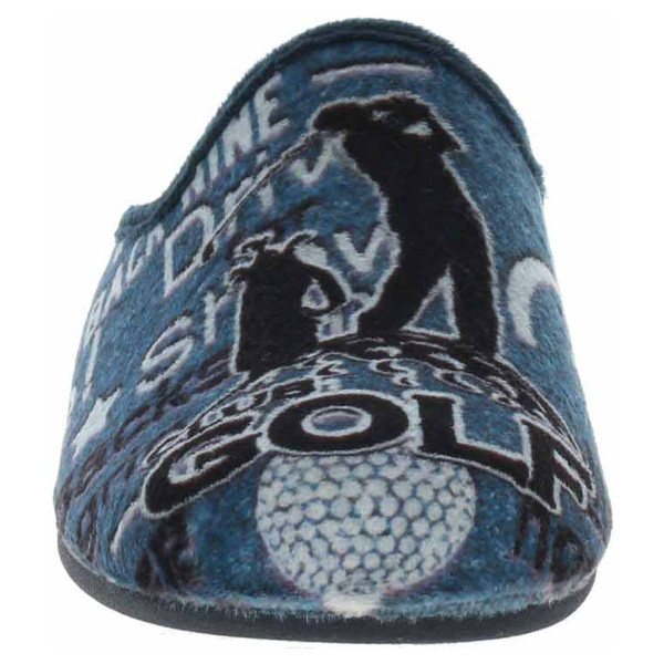 detail Pánské domácí pantofle Medi Line 5175-023 marino