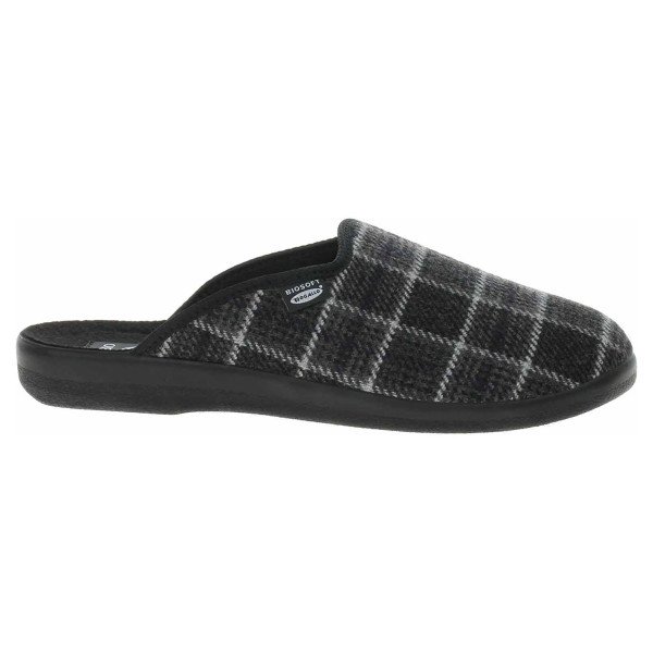 detail Pánské domácí pantofle Rogallo 4100-118 šedá