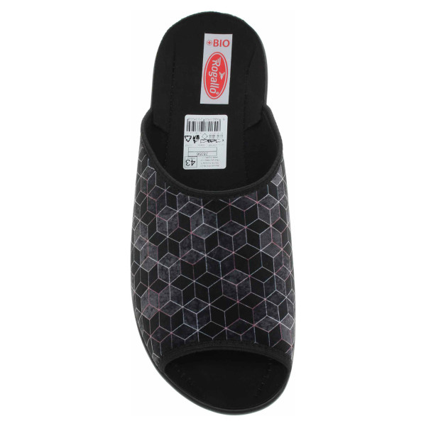 detail Pánské domácí pantofle Rogallo 28356 šedá