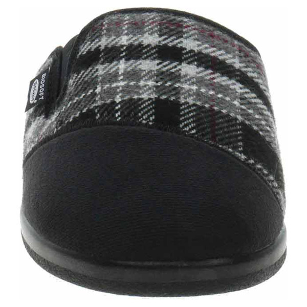 detail Pánské domácí pantofle Rogallo 6074-010 černá