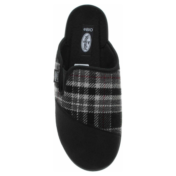 detail Pánské domácí pantofle Rogallo 6074-010 černá