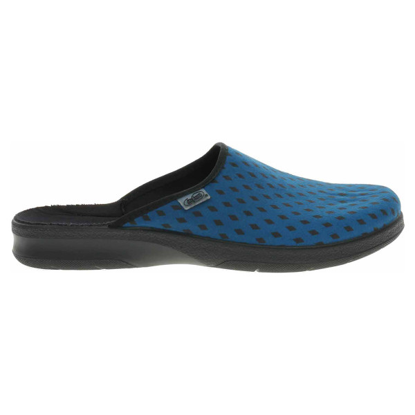 detail Pánské domácí pantofle Befado 548M042 modrá