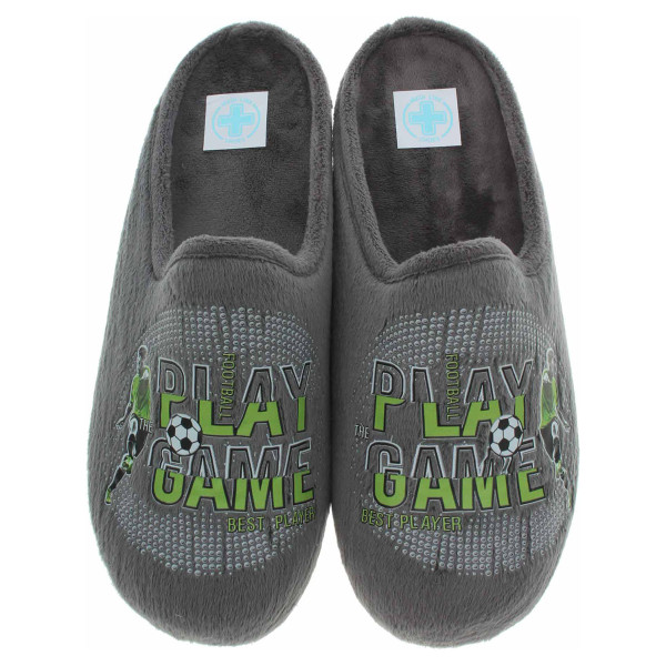 detail Pánské domácí pantofle Medi Line 149-025 gris