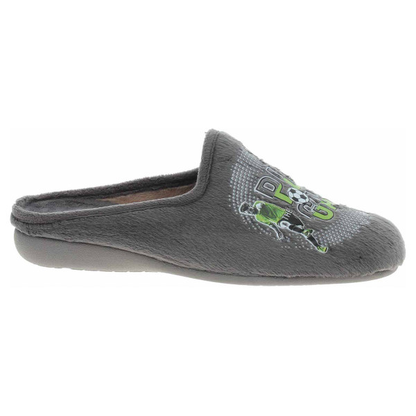 detail Pánské domácí pantofle Medi Line 149-025 gris