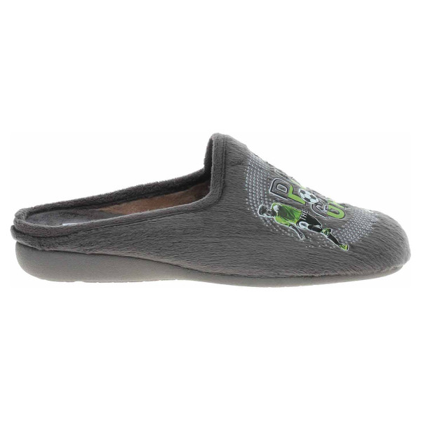 detail Pánské domácí pantofle Medi Line 149-025 gris