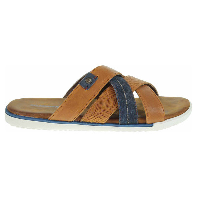 detail Salamander pánské pantofe 31-75006-47 cognac