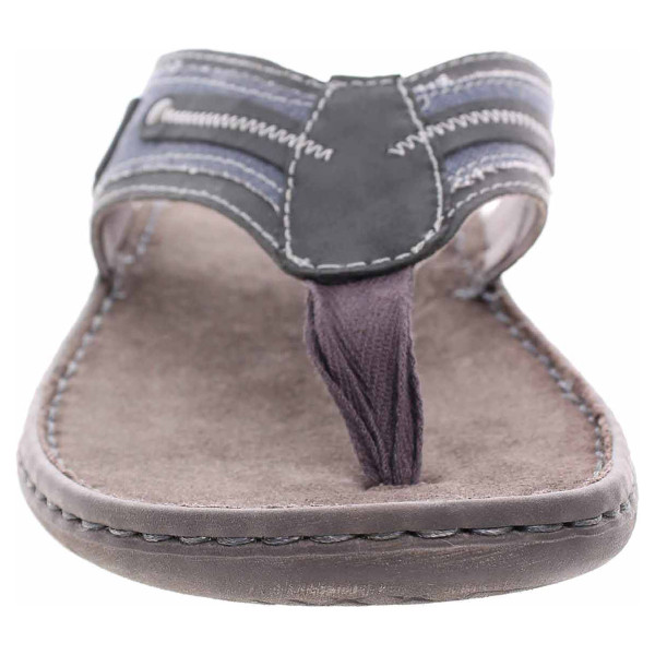 detail Pánské pantofle Josef Seibel 43257 86540 jeans
