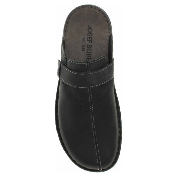 detail Pánské pantofle Josef Seibel 27118 66100 schwarz