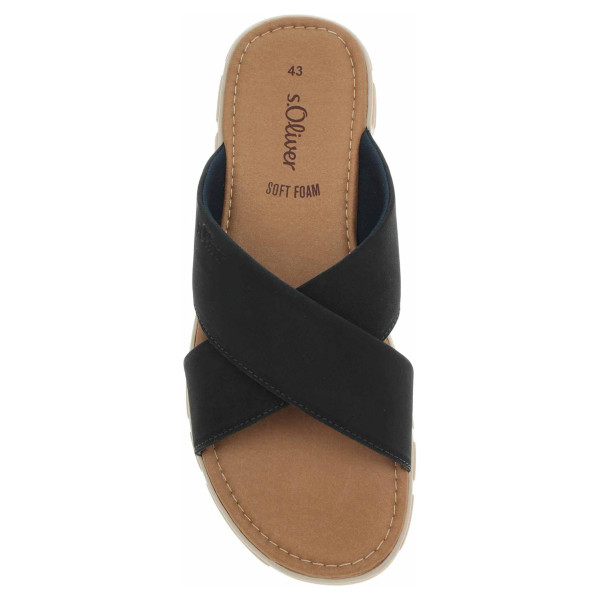 detail Pánské pantofle s.Oliver 5-17201-42 navy