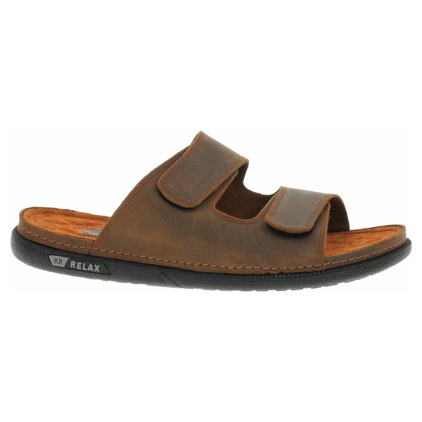 detail Pánské pantofle Medi Line 160N-24 havana