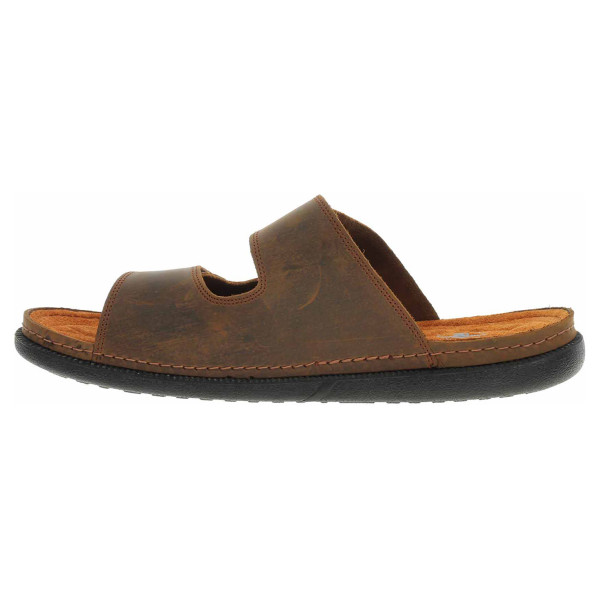 detail Pánské pantofle Medi Line 160N-24 havana