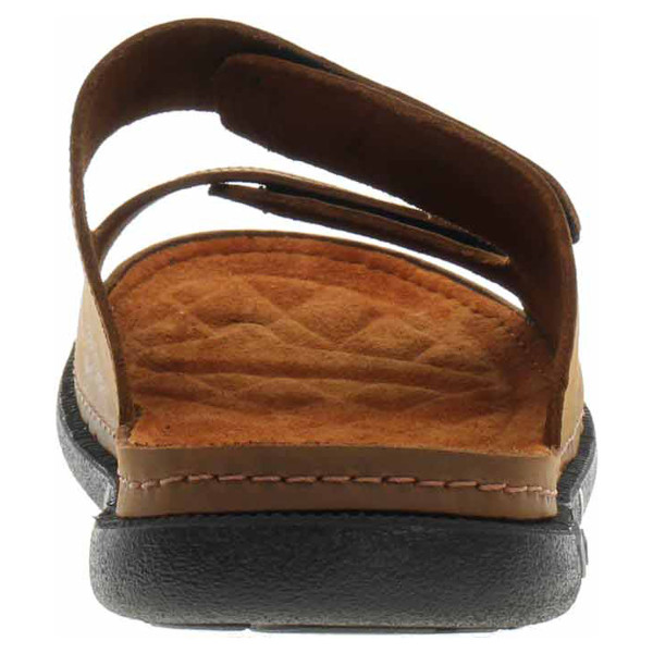 detail Pánské pantofle Medi Line 160N-24 havana