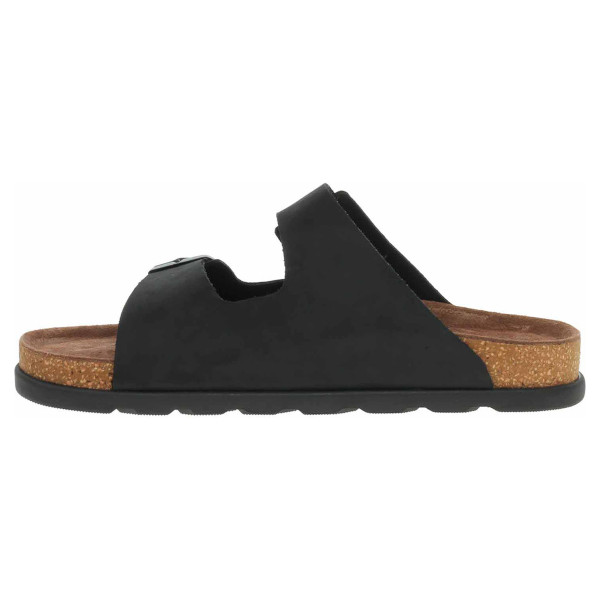 detail Pánské pantofle Rieker 21190-00 schwarz