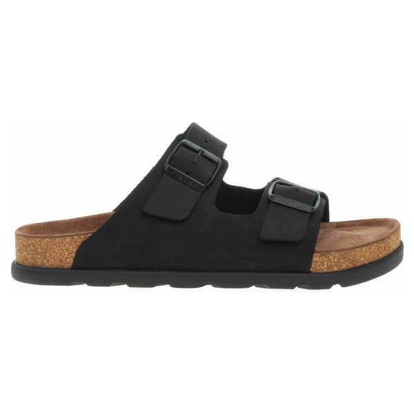 detail Pánské pantofle Rieker 21190-00 schwarz