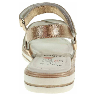 detail Dívčí sandály s.Oliver 5-48223-32 rose gold met