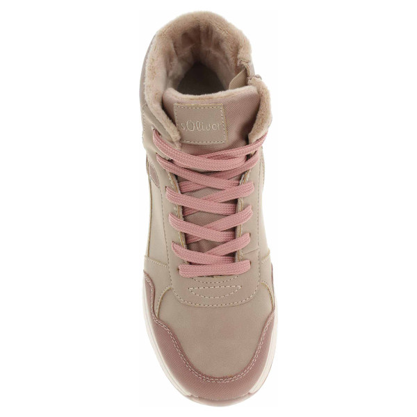 detail Dívčí kotníková obuv s.Oliver 5-45209-41 rose comb