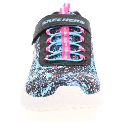 detail Skechers Burst Illuminations black-blue-pink
