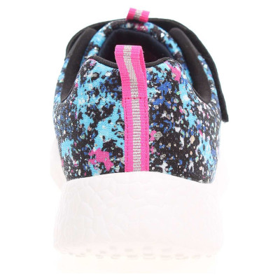 detail Skechers Burst Illuminations black-blue-pink