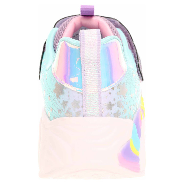 detail Skechers S Lights - Unicorn Dreams purple multi