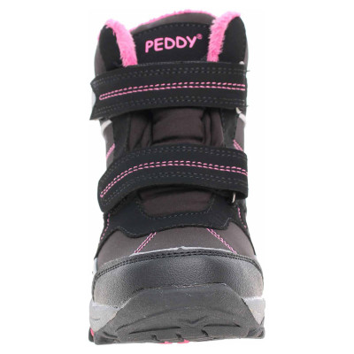 detail Dívčí sněhule Peddy P1-631-29-01 black-pink