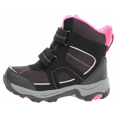 detail Dívčí sněhule Peddy P1-631-29-01 black-pink