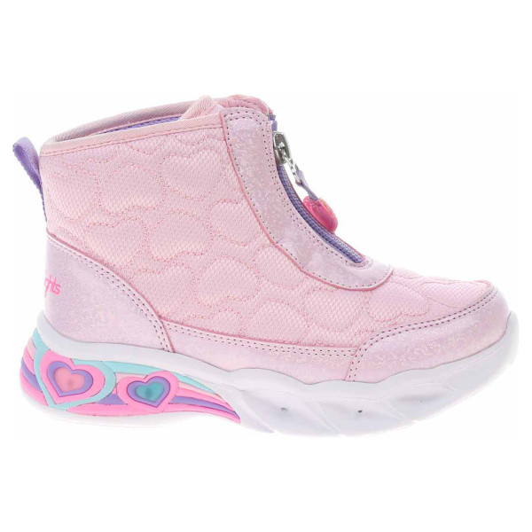 detail Skechers S Lights - Sweetheart Lights - Heart Hugger pink-multi