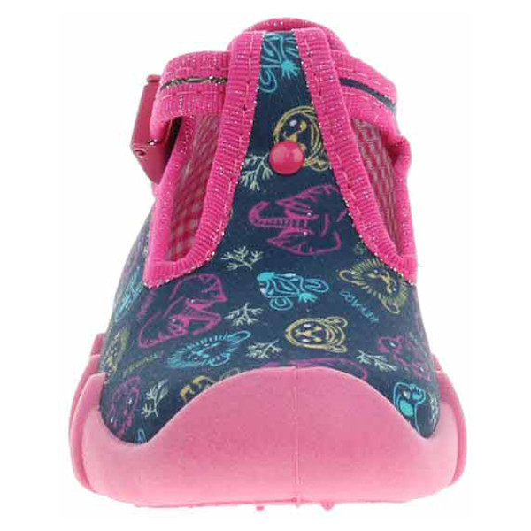 detail Dívčí bačkory Befado 110N492 modrá-růžová