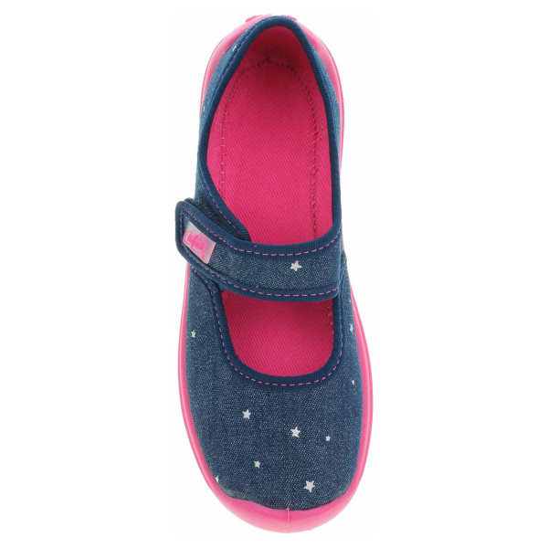 detail Dívčí bačkory Befado 661X012 modrá