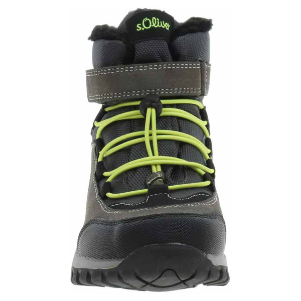 detail Chlapecká kotníková obuv s.Oliver 5-46414-41 grey comb