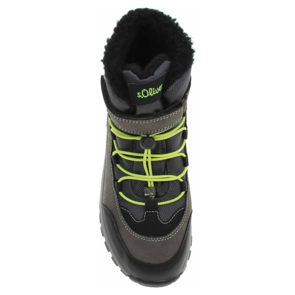 detail Chlapecká kotníková obuv s.Oliver 5-46414-41 grey comb